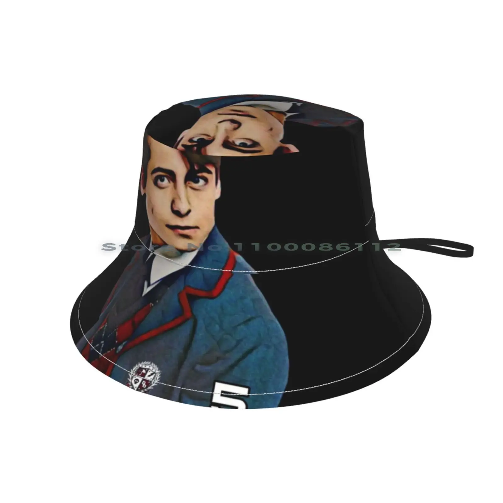 Трикотажная шапка без козырька с пятью наклейками