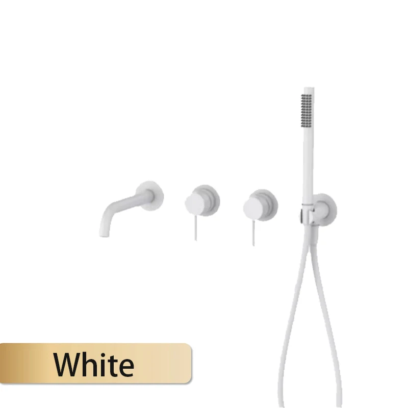 

Farrete скрытый настенный смеситель для ванны серый