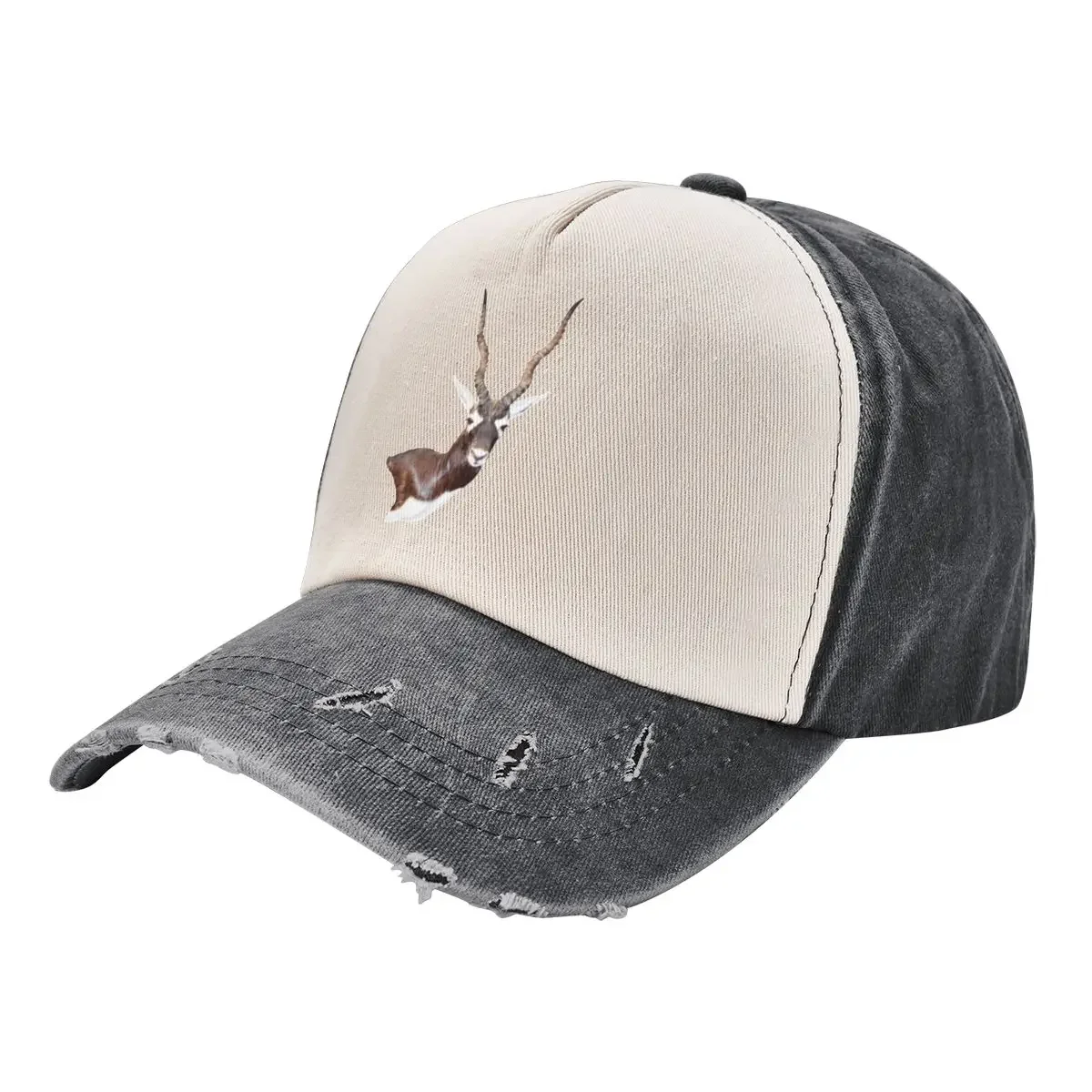 Texas Blackbuck Antelope - photo by Dody Denman Baseball Cap Beach Outing Uv Protection Solar Hat derby hat Caps For Men Women's