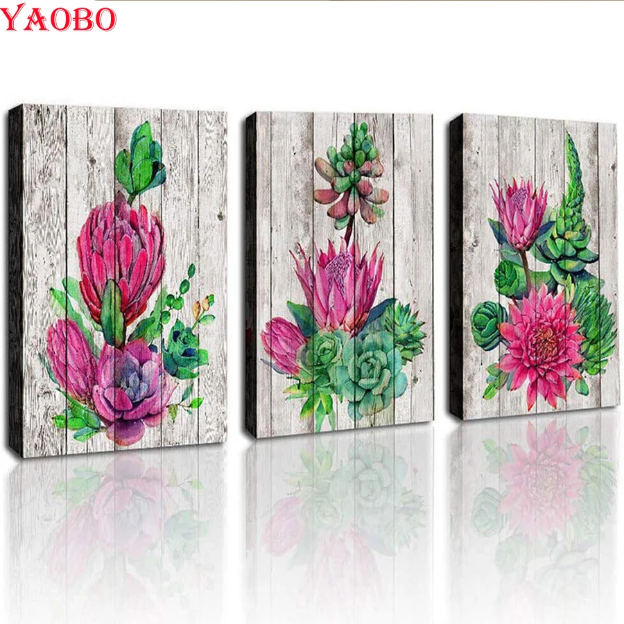 

3 шт./набор, алмазная 5D картина «сделай сам»