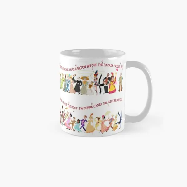 

Well o Dolly Its A Parade Square Mug Photo Design Printed Picture Drinkware Gifts Tea Cup Simple Handle Round Image Coffee