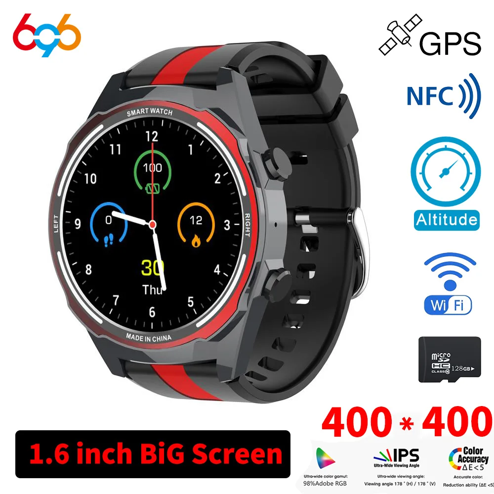 

M19 M18 Smart Watch BT Call GPS NFC WIFI Smartwatch Men Women Sport 128 Local Music Play Sleep Heartrate Message Reminder HUAWEI