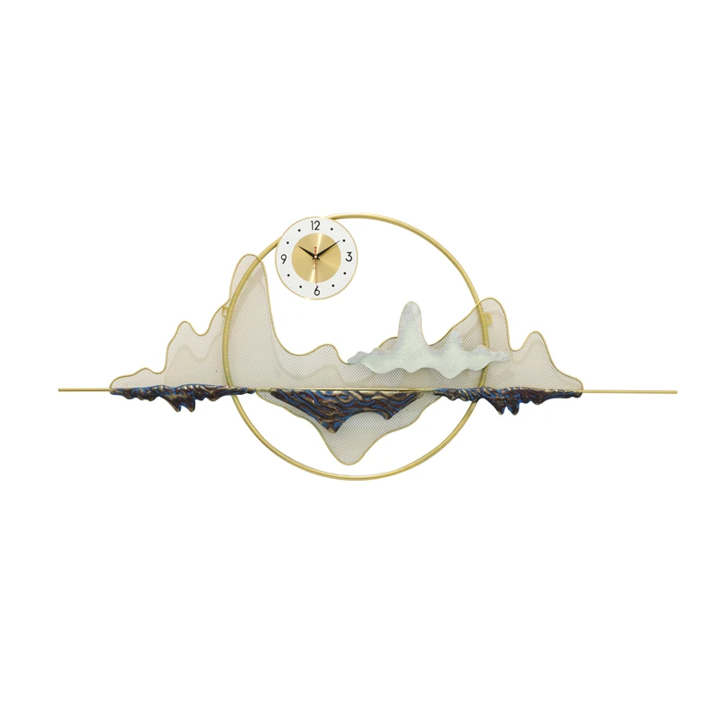 Роскошные кухонные большие настенные часы декоративные бесшумные гигантские