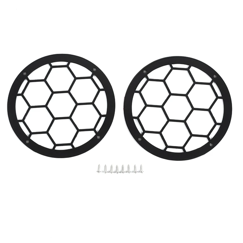 

NEW-Car Front Fog Light Protect Cover for Suzuki Jimny 2007-2017 Fog Lamp Decoration Hoods Accessories , Black