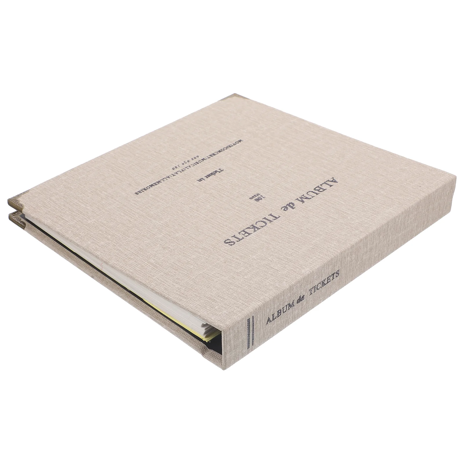 

Note Storage Book Home Album Concert Tickets Cards Album Tickets Loose-leaf Booklet Travel Pictures