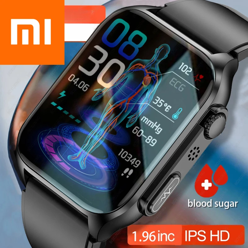 

Смарт-часы Xiaomi мужские с Bluetooth, пульсометром и мониторингом сна