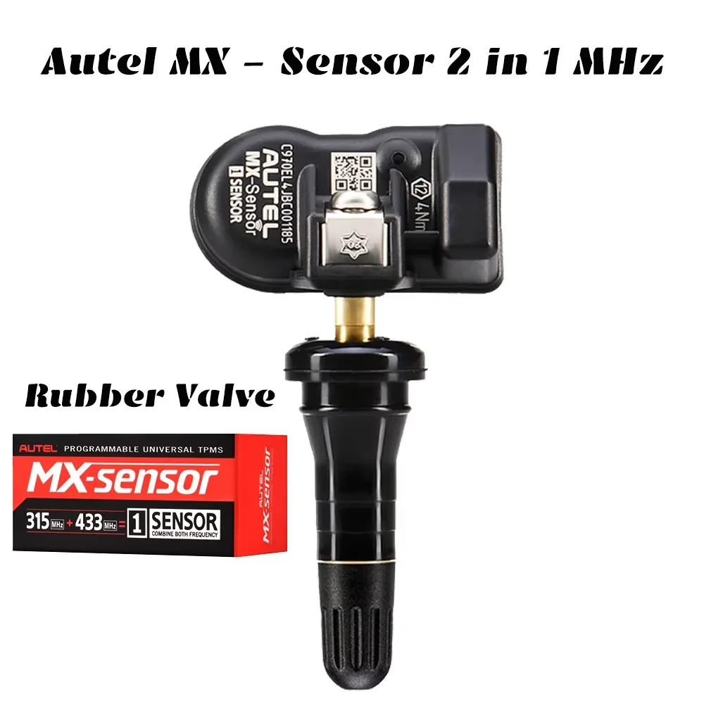 

Autel MX Sensor 433 315 МГц Датчик TPMS Инструменты для ремонта шин MaxiTPMS Pad Монитор давления в шинах Программируемый датчик MX