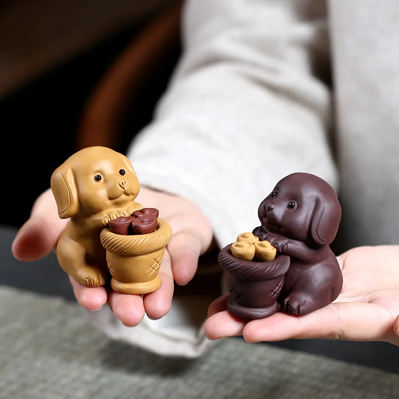 Исин Бутик ручной работы Пурпурный Песок Чай Домашнее животное Wangcai Китайский