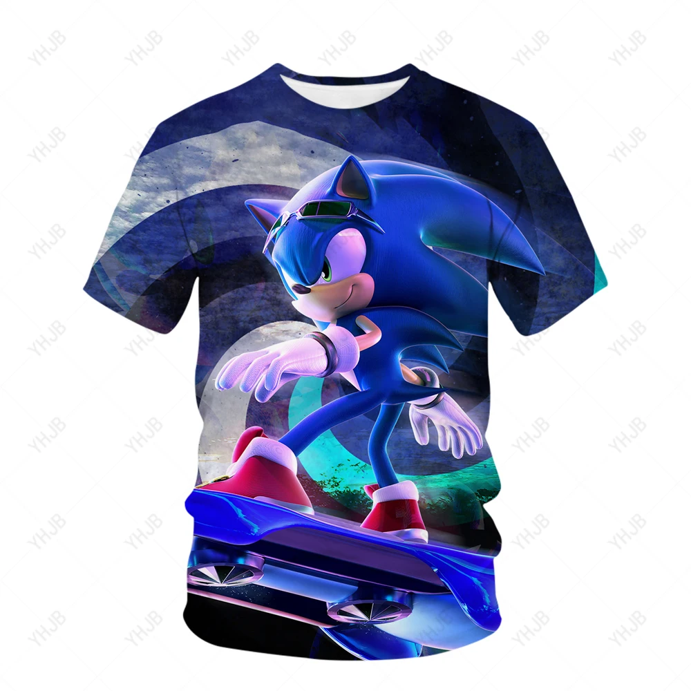 

Детская футболка с круглым вырезом, коротким рукавом и 3D-принтом