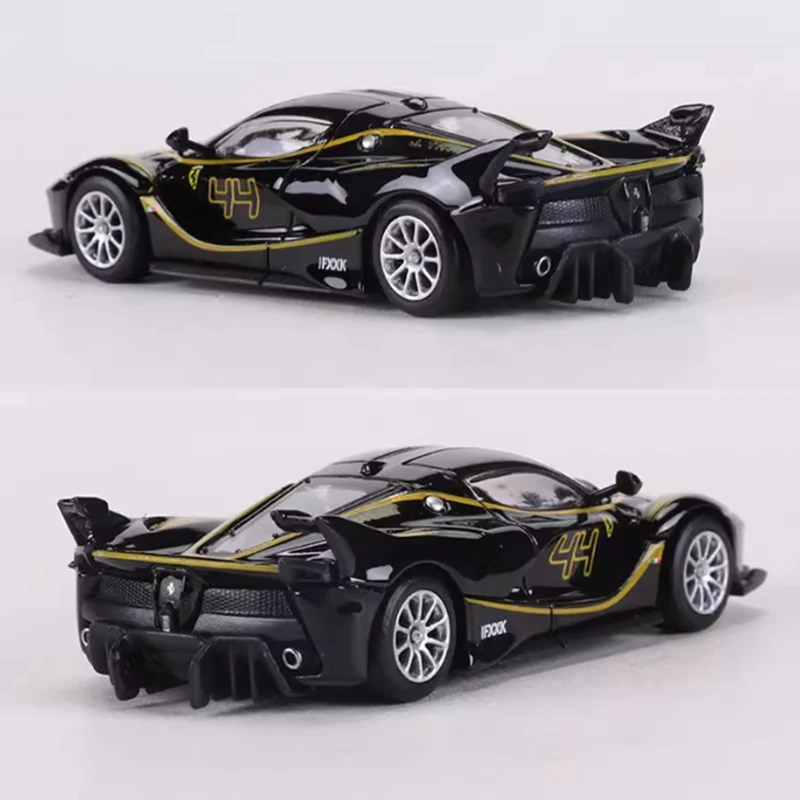 Фото Bburago литой под давлением масштаб 1:64 Ferrari FXXK спортивный автомобиль из сплава, имитация модели автомобиля, коллекция украшений, праздничный подарок, дисплей №4
