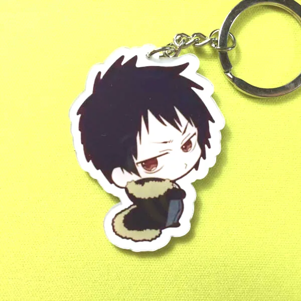 Аниме DuRaRaRa! Брелок для ключей с акриловой подвеской в виде цейти штурлусона Изаи