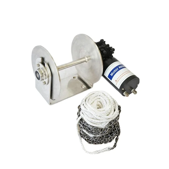 

Boat Accessories 12V 1000W Anchor Winch Stainless Steel 316 Marine Hardware