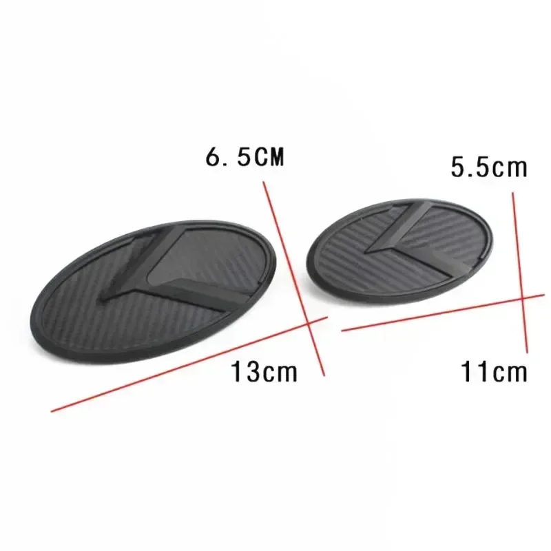 1 шт. x 3D ABS K логотип автомобиля передний капот задний багажник эмблема значок