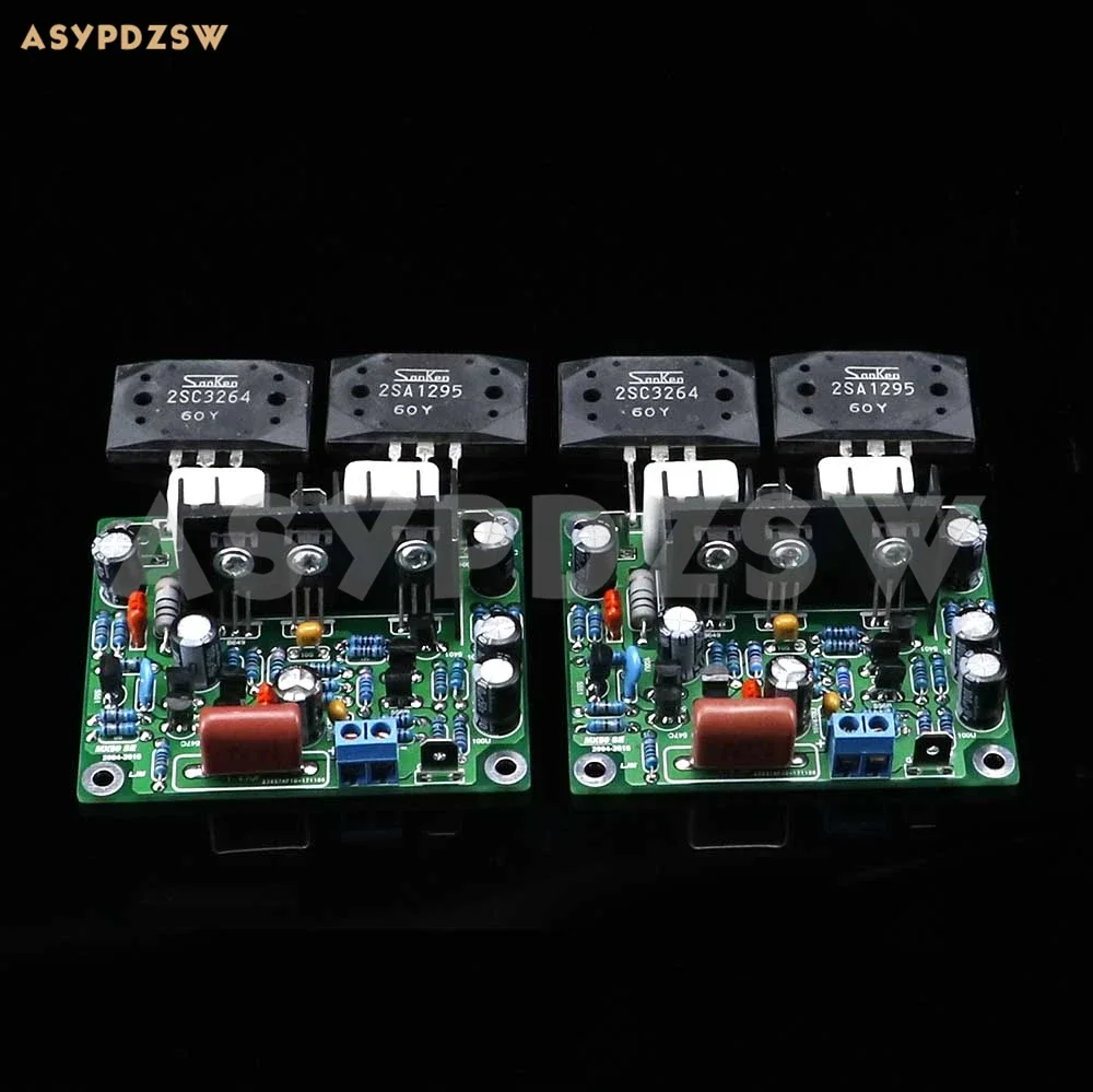 2 шт. MX50 SE LAPT 2SA1295 2SC326 4 усилитель мощности DIY Kit/готовая плата