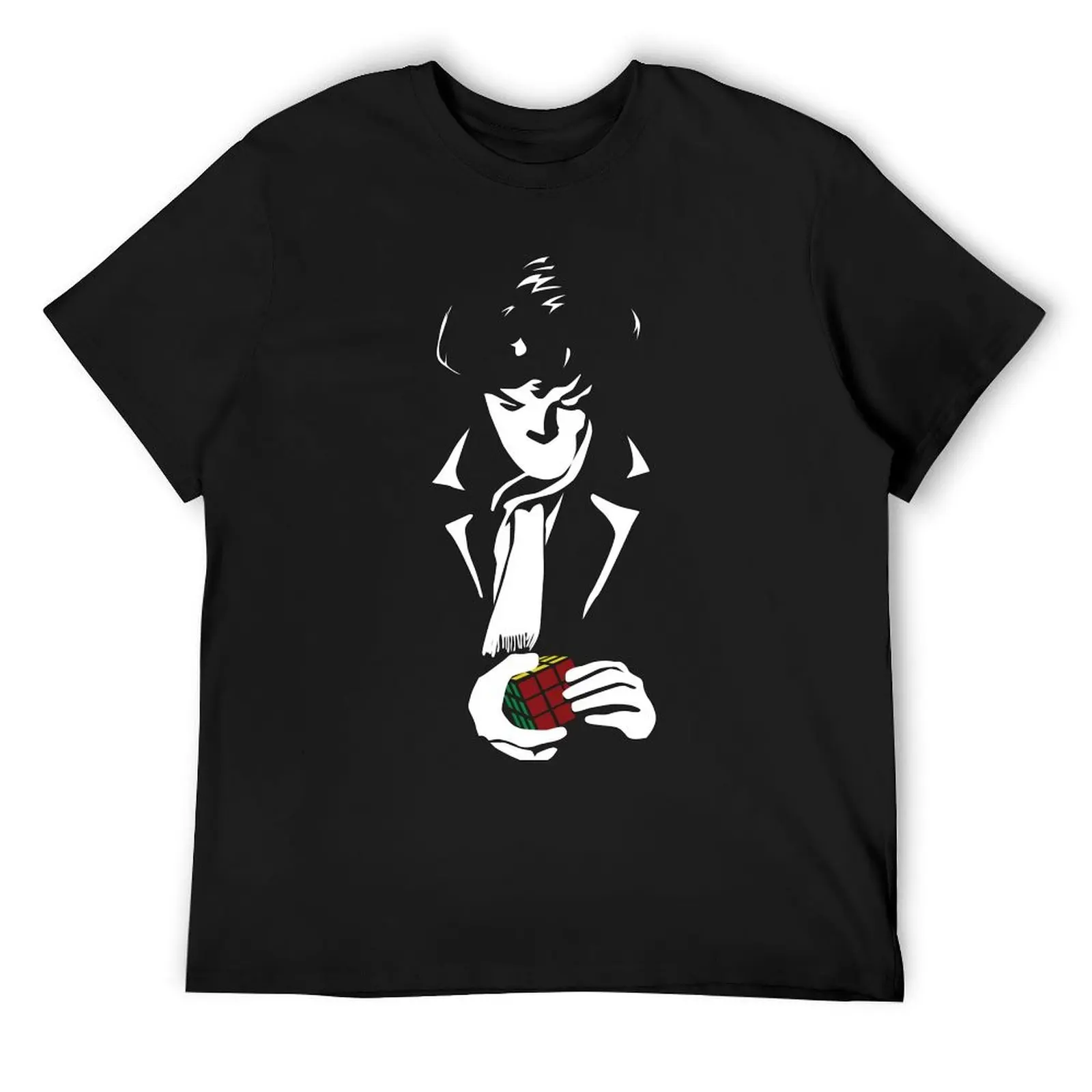 Футболка Ничего левого несоленого (белая) винтажная футболка с рисунком аниме