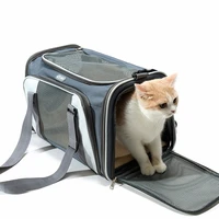 pet cat carriers portable breathable foldable bag cat dog carrier bags outgoing travel pets puppy handbag transport bag