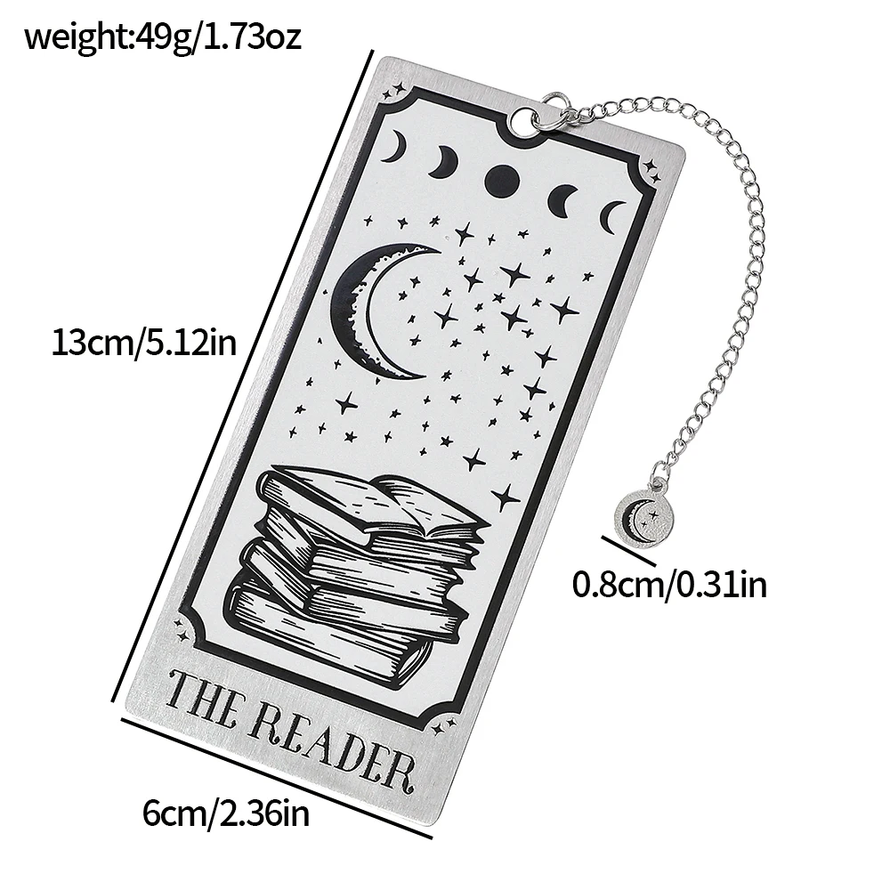 

Металлическая закладка для чтения с черепом Hot Toys