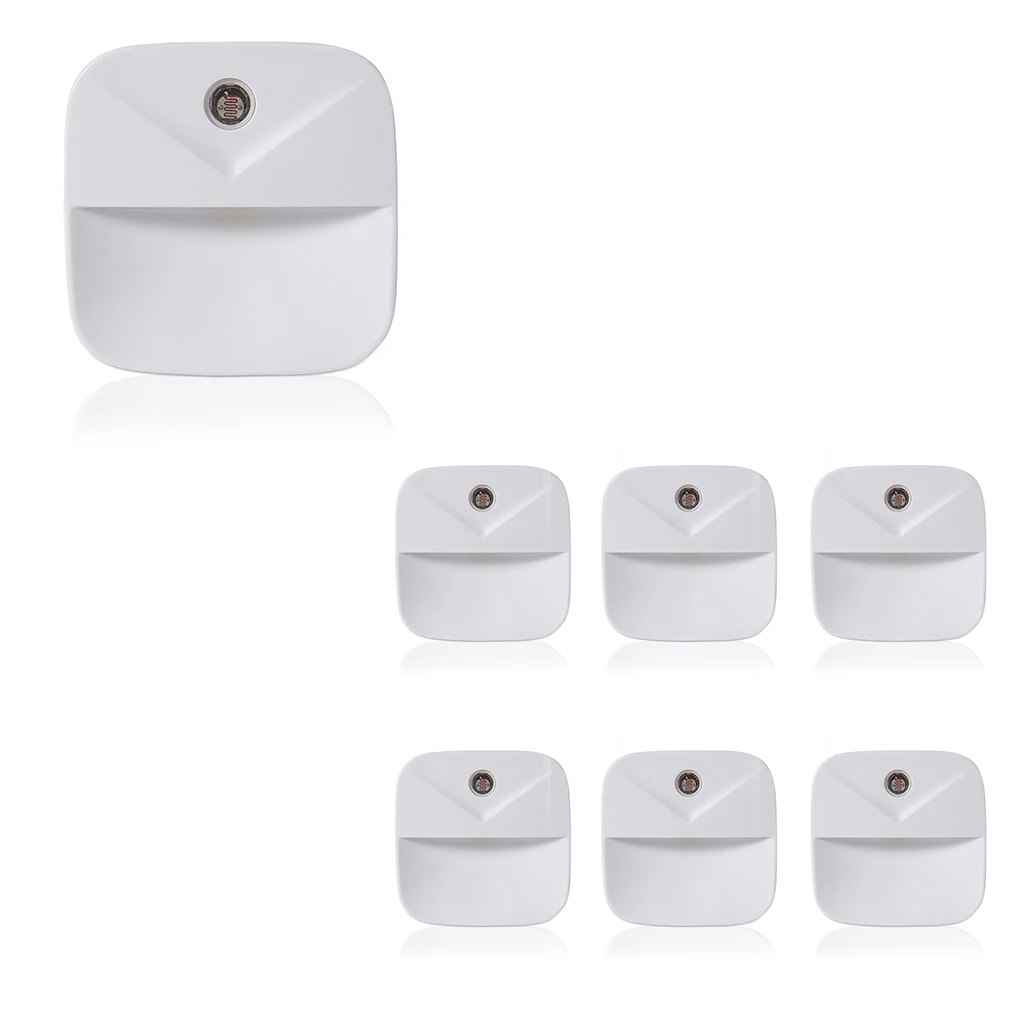

Wall LED Nightlight with Dusk Dawn Sensor Automatic Lamp Bedroom Home Night Household Lighting Accessories US Plug
