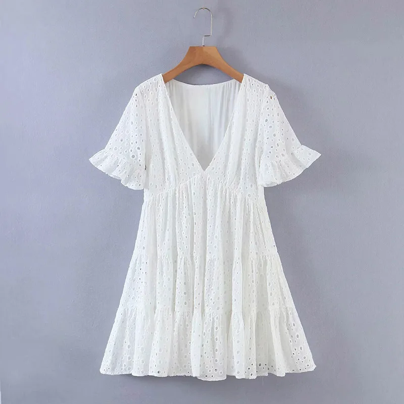 

Милое летнее женское мини-платье в стиле пэчворк, простое молодежное милое короткое платье для девушек, белое платье в стиле преппи для свид...