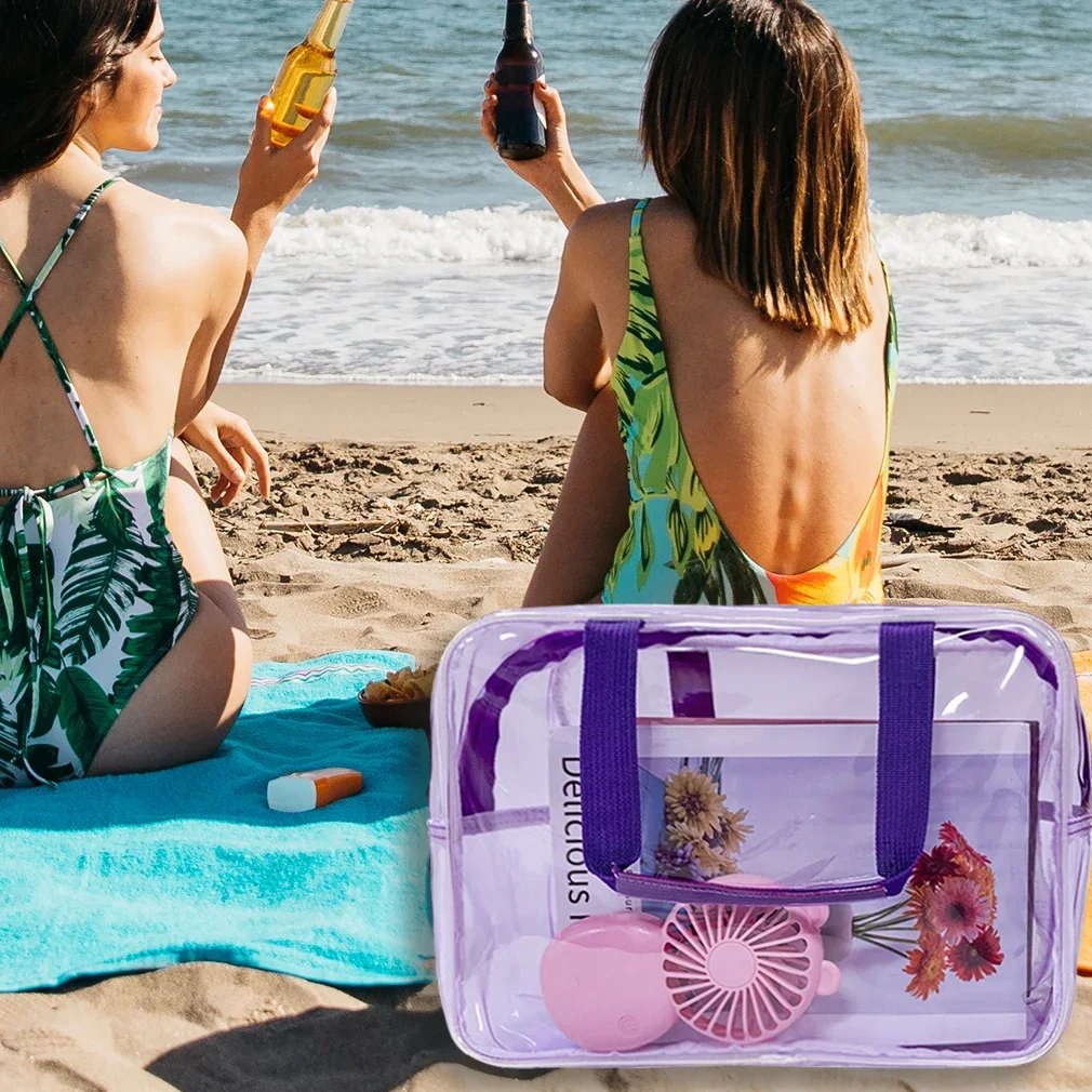 Портативная дорожная сумка для мытья прозрачная косметичка водонепроницаемая