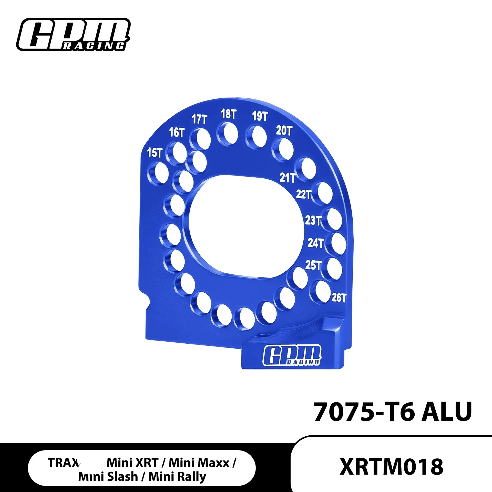 Фото TRAX Mini (XRT/Little X/Dead Mouse/Pull) Алюминиевый мотор из сплава 7075, совместимый с 15T-26T №1