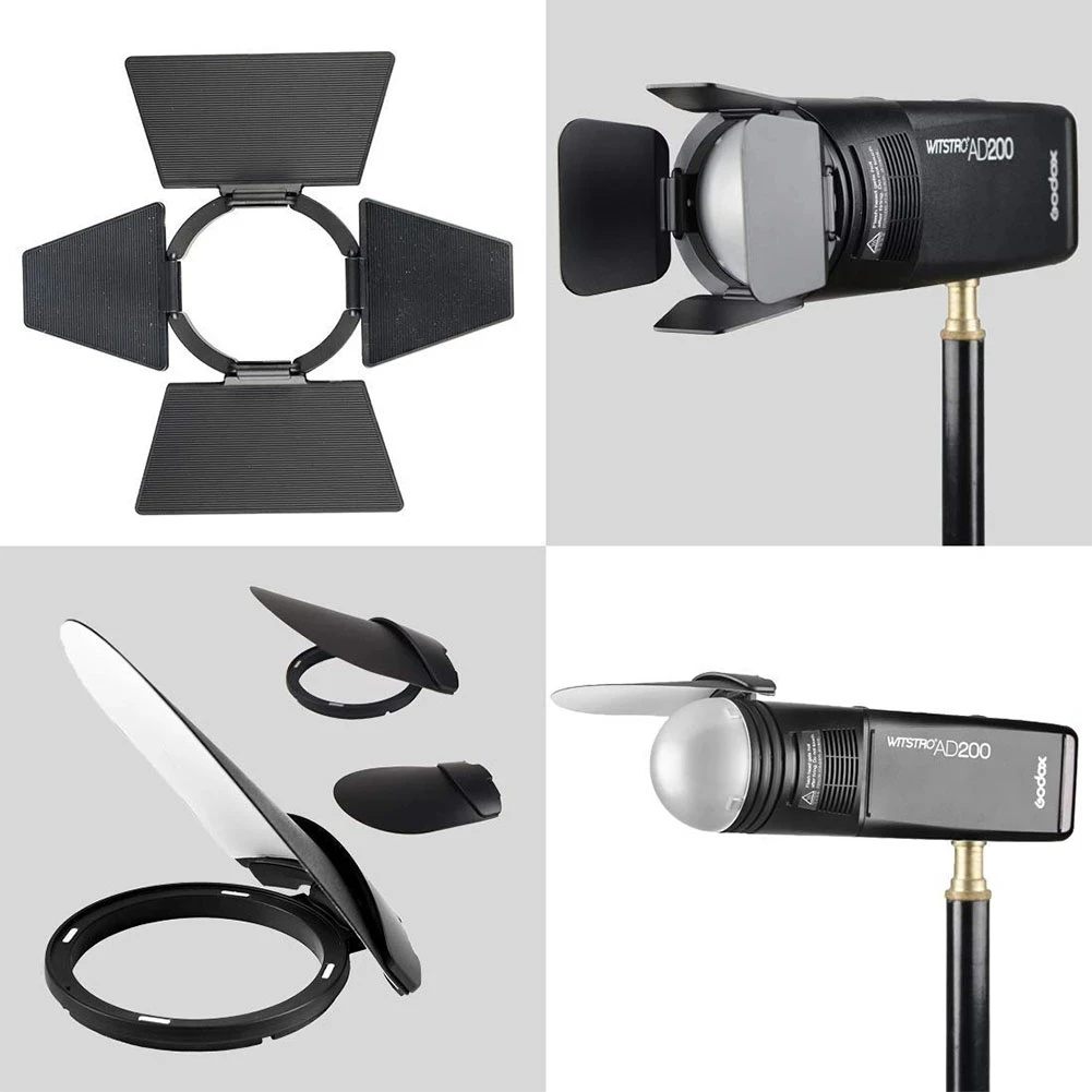 Godox AK-R12 Bounce Card AD200 Pro затенение пластина для H200R круглая вспышка V1 Flash Series