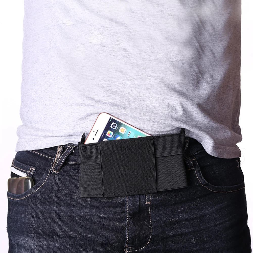 

Anti-Theft Invisible Wallet Outdoor Sports ID Card Key Phone Storage Waist Bags