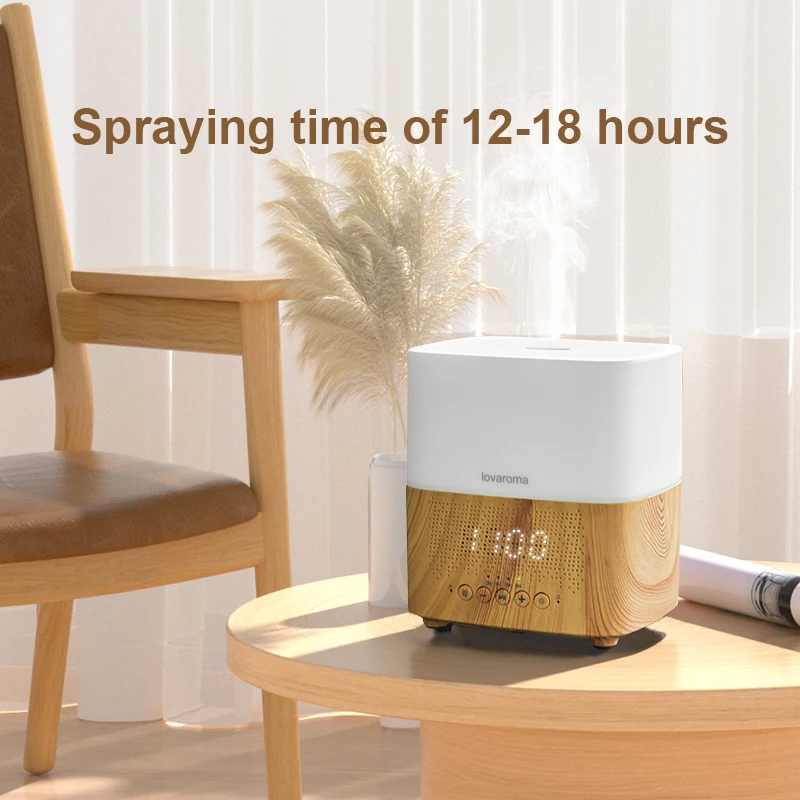 Essential Oil Difusor Bluetooth Speaker Color Led Night Light Fragrance Perfumes