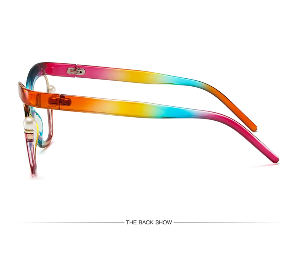 Очки женские большого размера стильные модные компьютерные очки кошачий глаз с