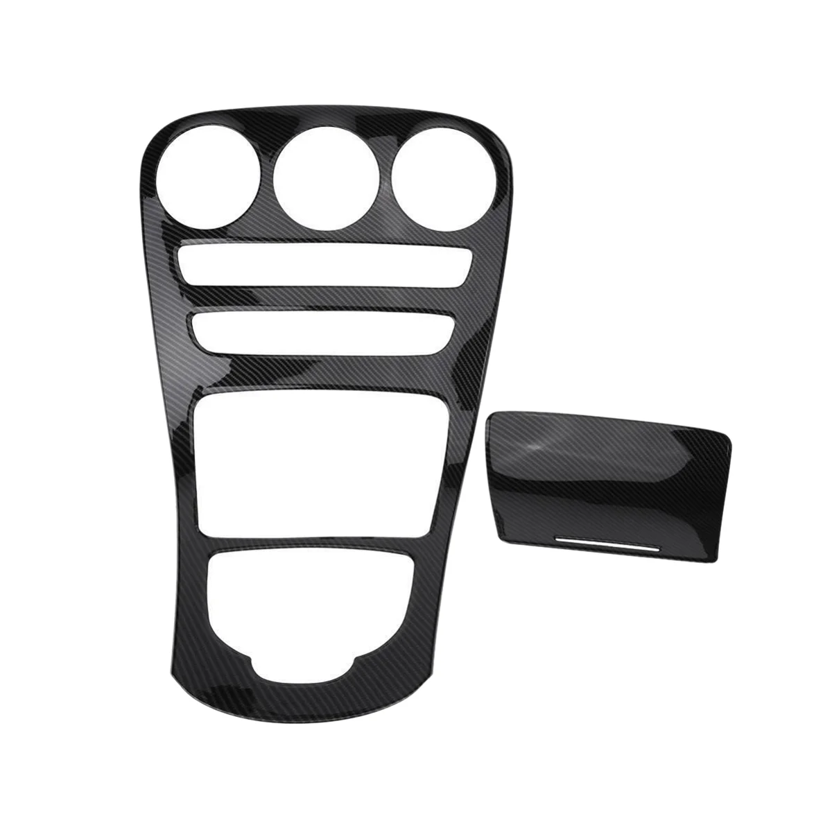 

Center Console Panel Decoration Cover Trim for C Class W205 2015-18 GLC X253 201