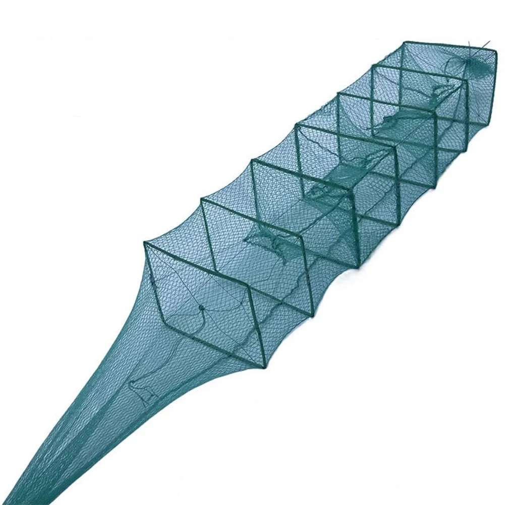 1 5 м сетка для краба складная ручная клетка литья ловушка ловли рыбы крабов раков