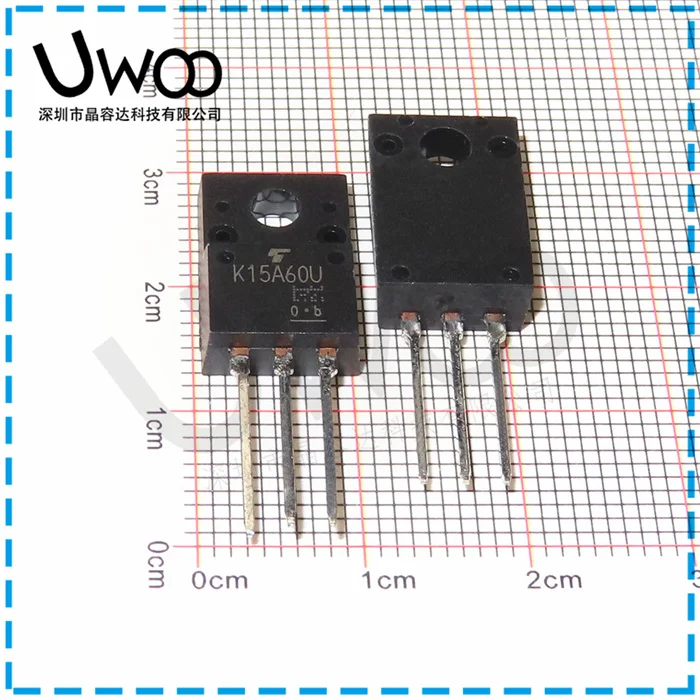 

100% оригинальный новый TK15A60U K15A60U TO-220F MOS 15A 600V