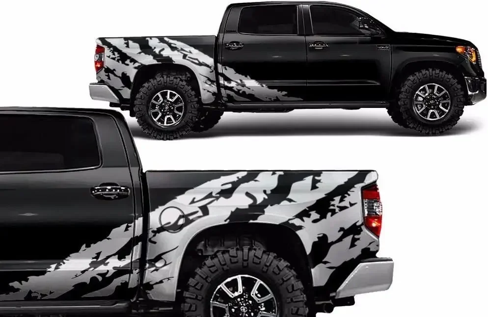 Фабричное ремесло Shred боковой Графический комплект ПВХ Виниловая наклейка