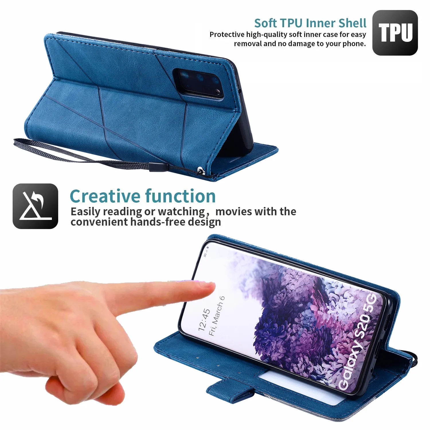 Magnetic Leather Flip Case For Huawei Mate 20 30 P20 P30 Pro P40 Lite P Smart 2019 Honor 9A 9S 10 Lite Y6P Wallet Stand Cover