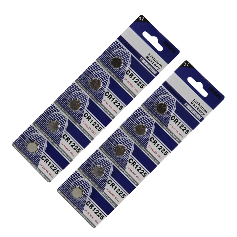 A9LC Долговечные батарейки-таблетки CR1225 Литиевая батарея 3 В для различных
