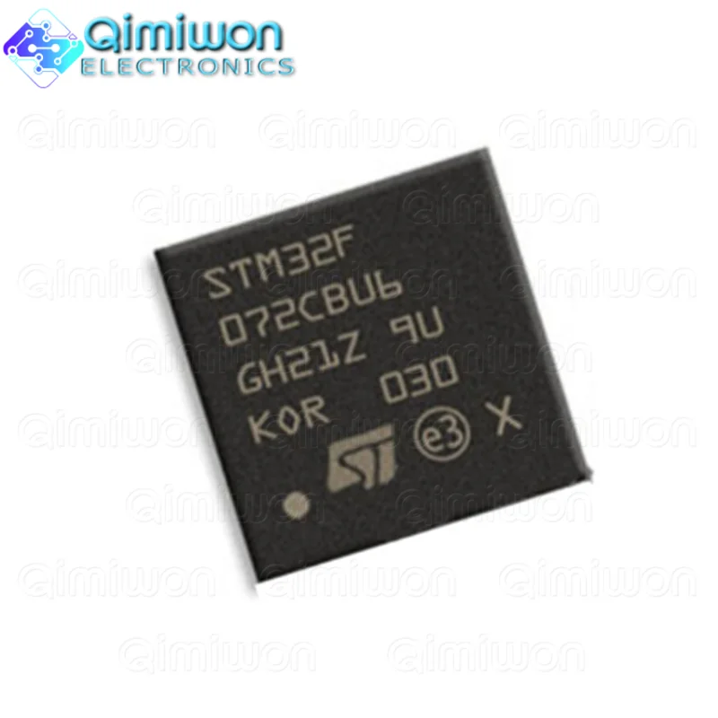 

5pcs Original STM32F072CBU6TR UFQFPN48 in Stock