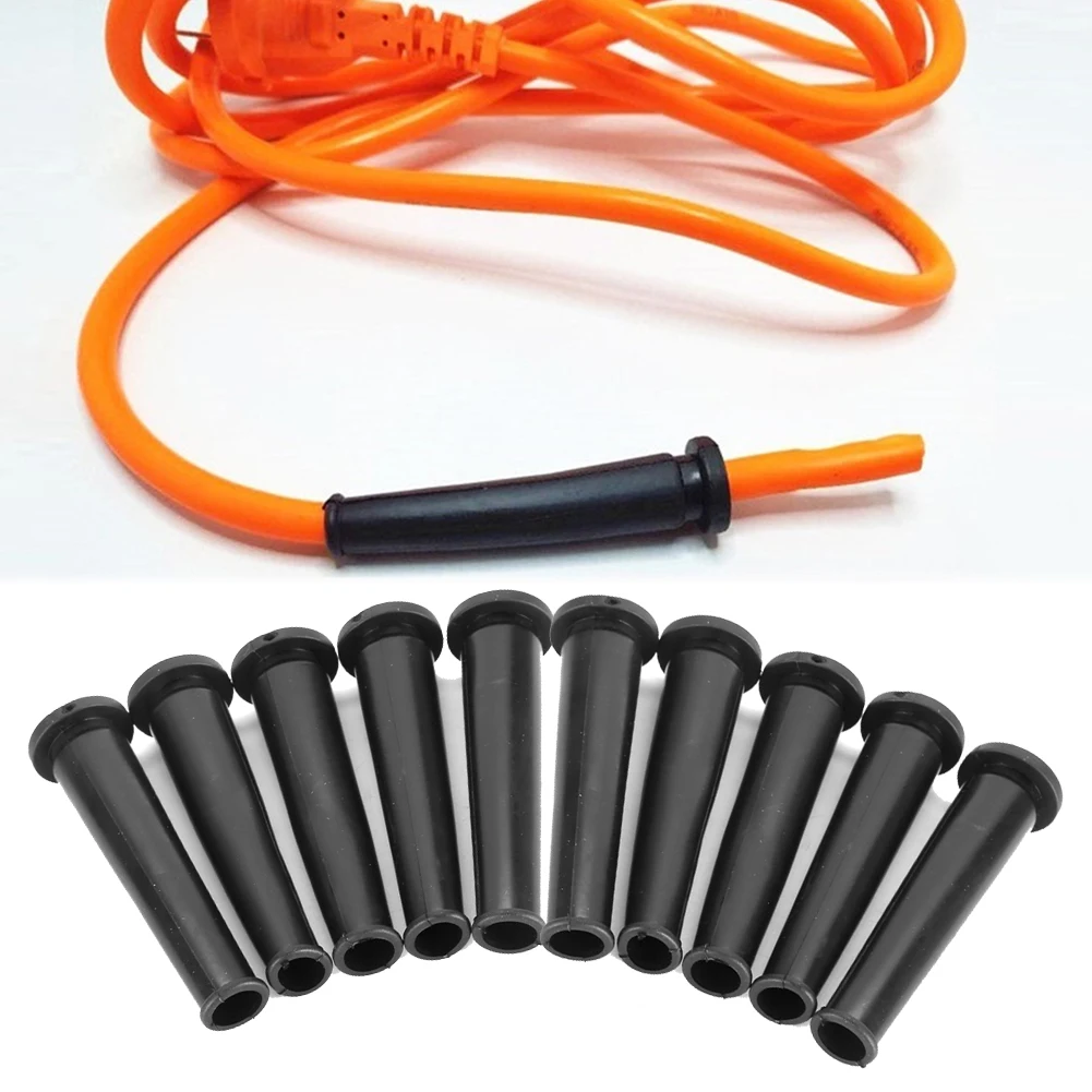 

Черная резиновая проволока 9 мм, 10 шт., протектор кабеля, крышка багажника, защитный шнур питания для углового кабеля электродрели, электроин...