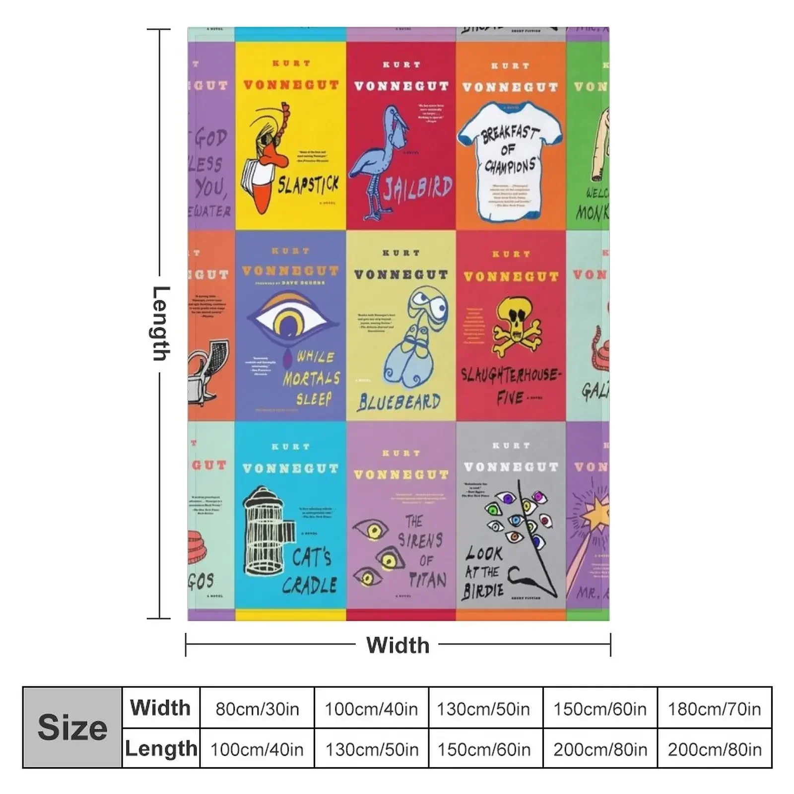 Мягкие мягкие одеяла The Works Курта Воннегута