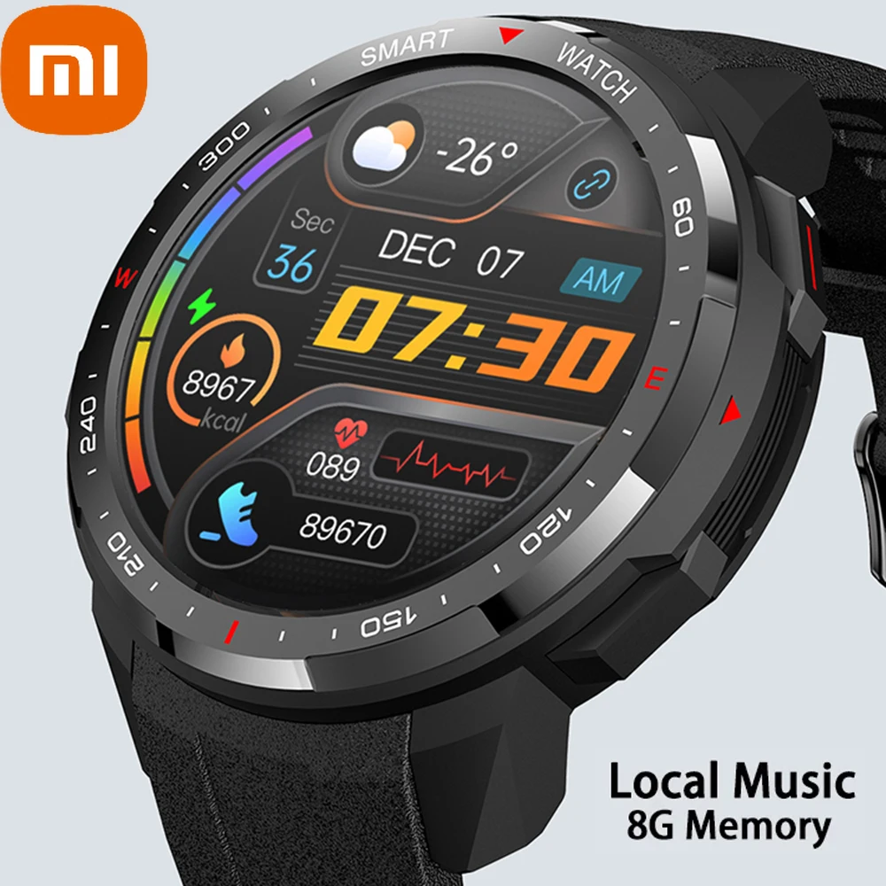 

Смарт-часы Xiaomi мужские/женские с Bluetooth, 8 Гб