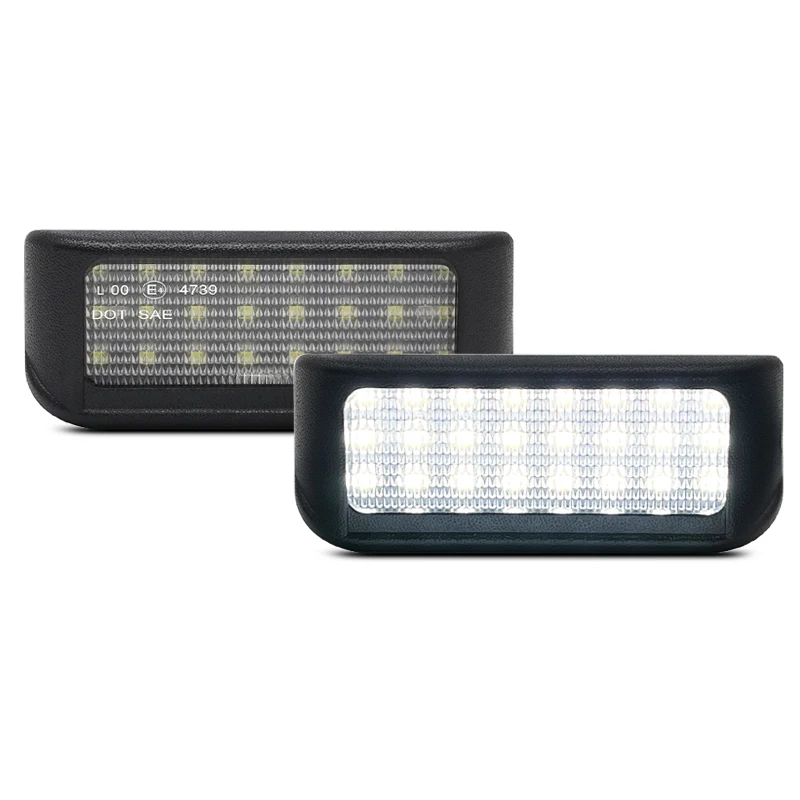 

2 шт. для Citroen Jumpy Spacetourer Berlingo Dispatch Peugeot Expert Partner Traveler белый светодиодный светильник номерного знака