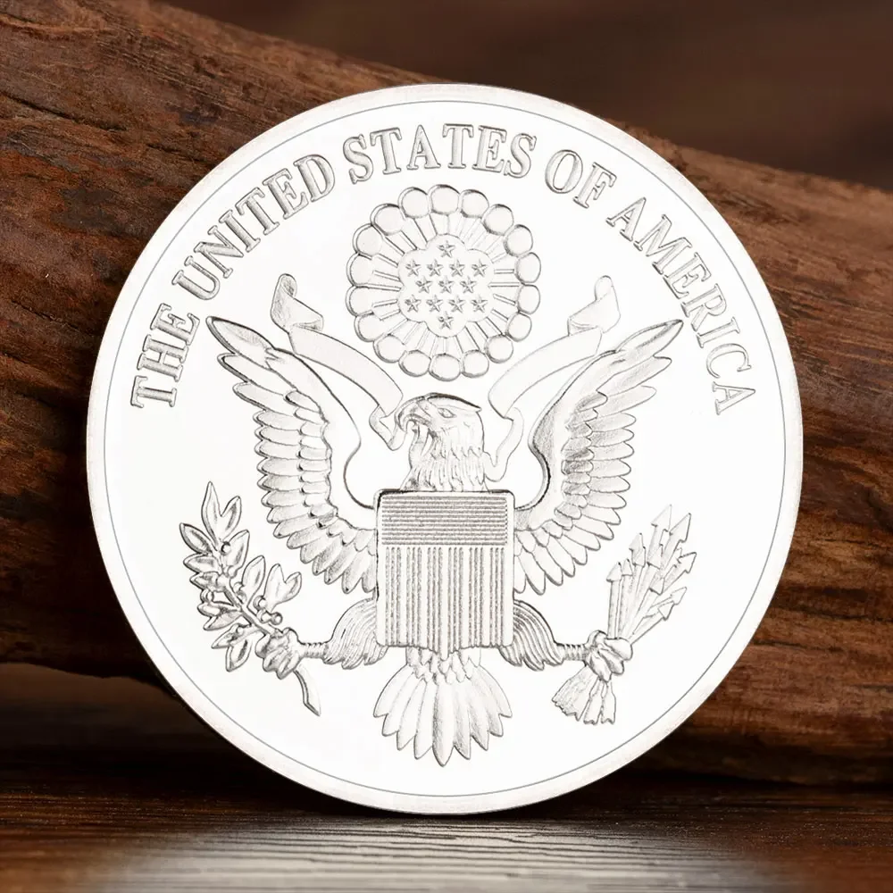 Позолоченная памятная монета американского орла Lucky Gold Coin