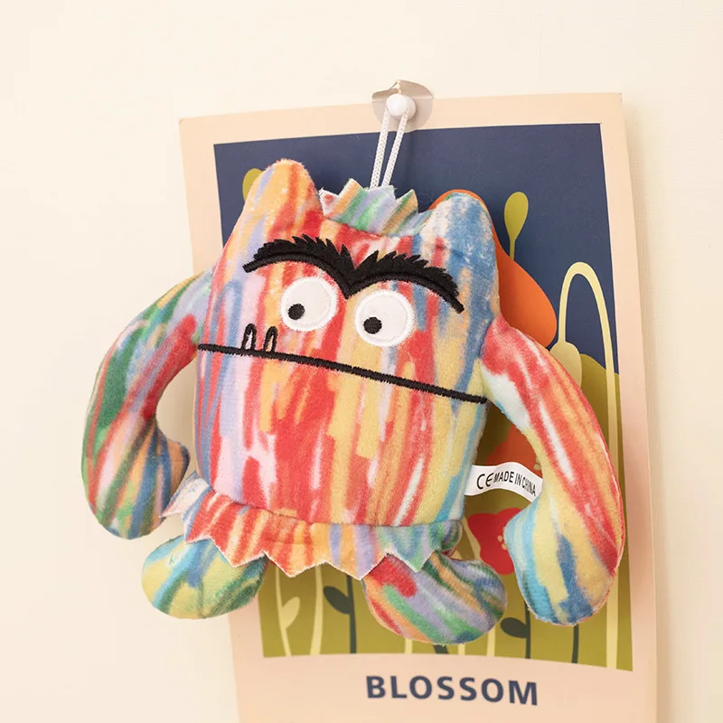 Красочная плюшевая игрушка-монстр кавайная хлопковая начинка унисекс