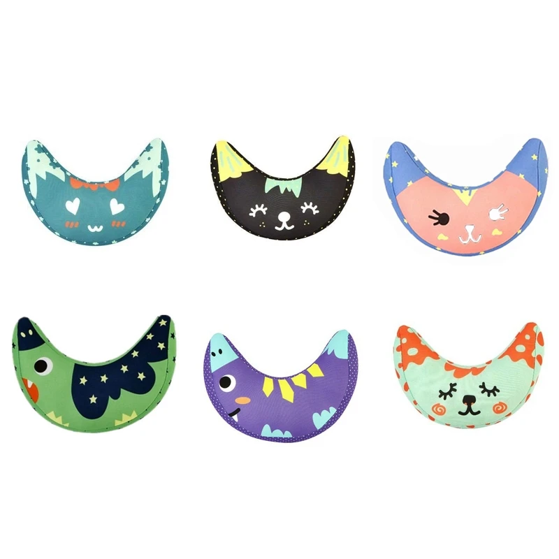 

Car for Seat Belt Pillow Kids Toddler Headrest Neck Support Cushion Pad Safety Seatbelt Child Cartoon Sleeping Travel Pi