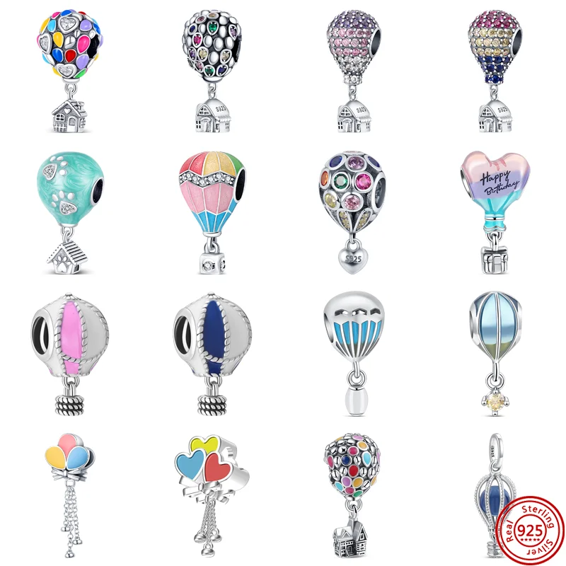 Новый дом с воздушным шаром из муранского стекла блестящий кулон подходящий для