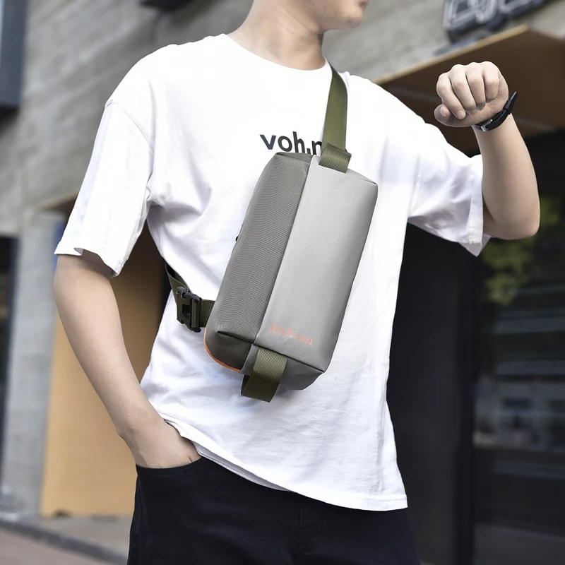 Мужская сумка на одно плечо водонепроницаемый износостойкий деловой рюкзак с