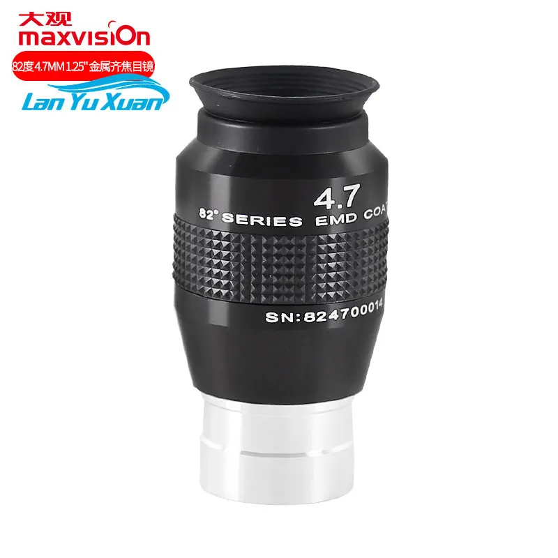 

Maxvision 82 градуса 4,7 мм 1,25 2 дюйма парафокальный окуляр аксессуары для астрономического телескопа