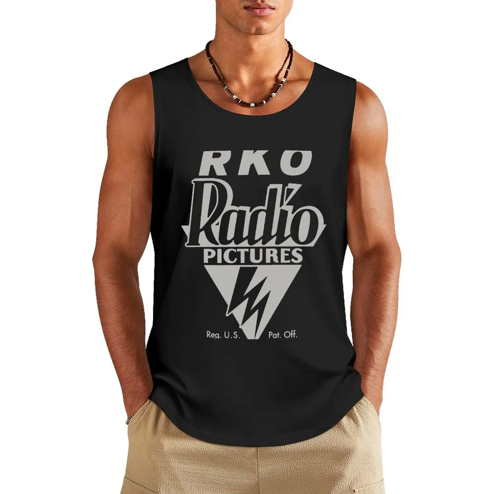 RKO Radio Pictures Майка без рукавов для мужчин Одежда