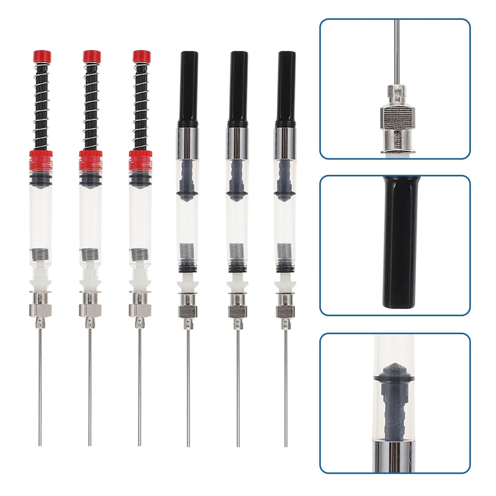 

Ink Pen Fountain Syringe Spring Absorber Converter Filler School Supplies Japanese Refill Tool Auxiliary Fill Filling Tube