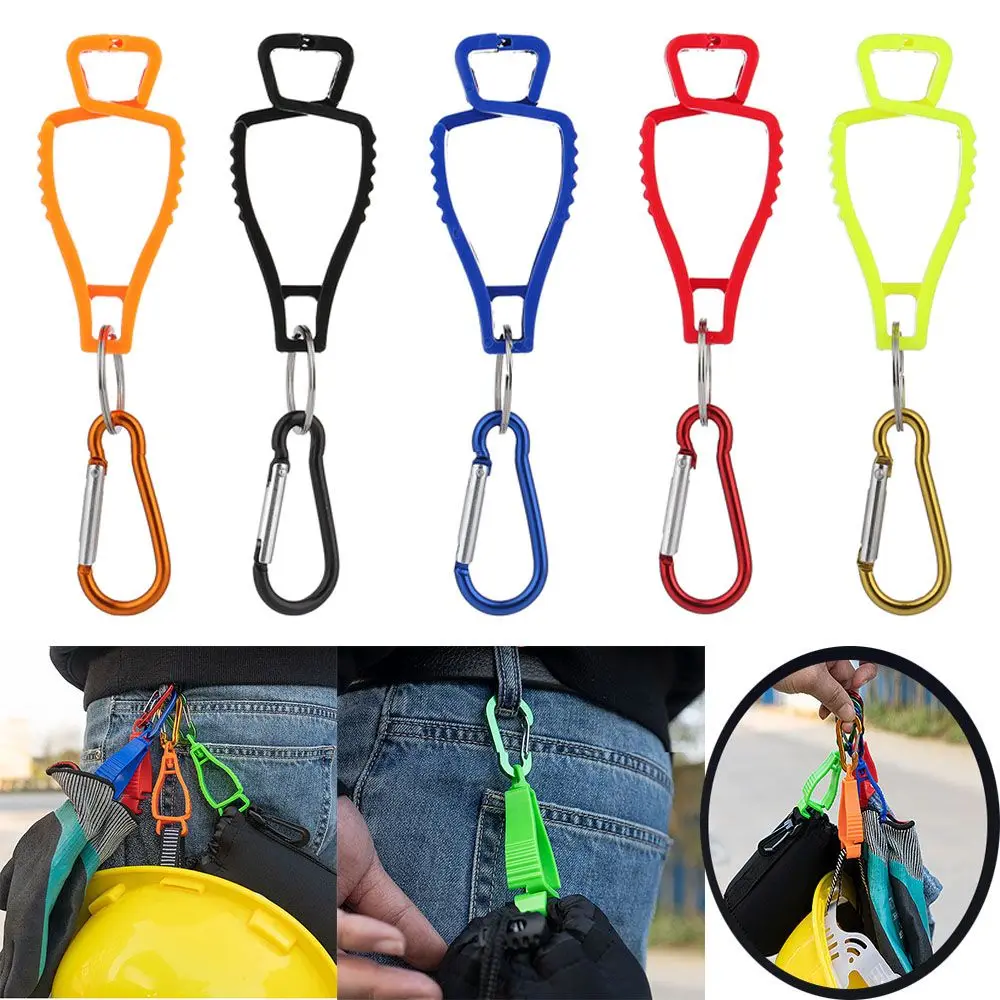 

High Quality 6 Colors Multifunctional 11.5cm Grabber Holder Hanger Clamp Grabber Catcher Glove Clip Guard Labor