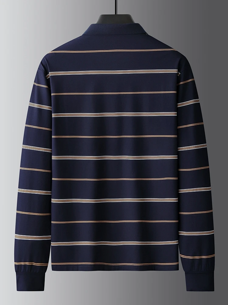 Рубашка с длинными рукавами и карманами мужская рубашка-поло высокого класса